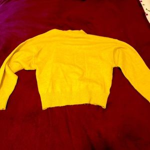 Yellow sweater